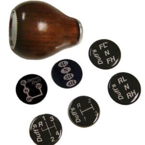 Wood Shifter Knob, 3 Speed, J Pattern, T Pattern, Twin Sticks