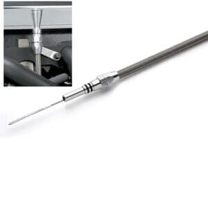 Lokar Flexible Engine Dipstick, 289/302 Timing Cover