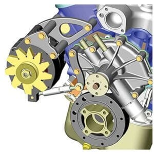 Powermaster Alternator Bracket