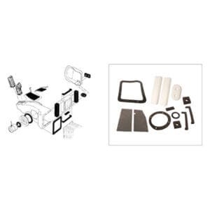Heater Seal Kit, 1966-77 Bronco