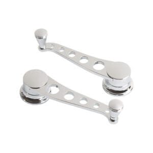 Polished Window Cranks for '66-'77 Bronco