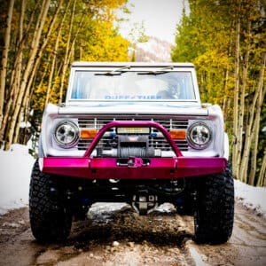 Winch Plate Bumper, 1966-77 Early Bronco
