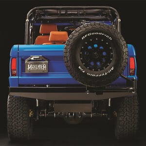 Rear Shot of Smoothie Bumper with Tire Carrier