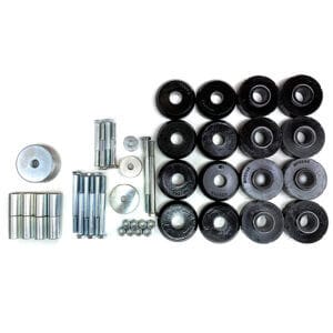 Body Mounts With Hardware 1966-77 Bronco