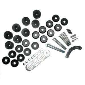 2" Body Lift, Body Mounts & Hardware Combo 1966-77 Bronco