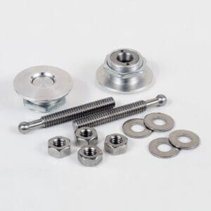 Quik Latch Billet Hood Pins, Pair