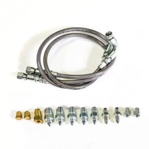 Early Bronco Brake Line Kit for Frame Mounted Prop Valve