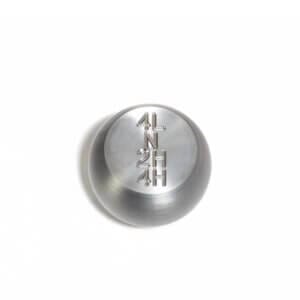 Brushed Aluminum T-Pattern Shift Knob | James Duff Inc.