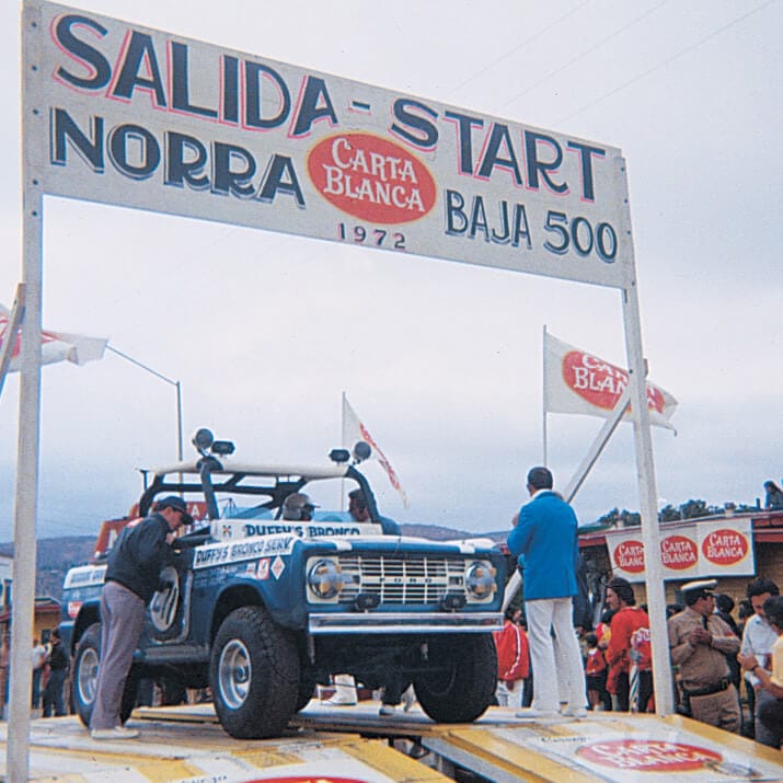 Duffy's Bronco at Baja 500 - 1972