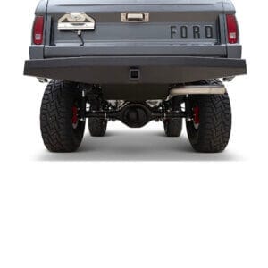 Early Bronco Rear Smoothie Plate Bumper, No Pivots